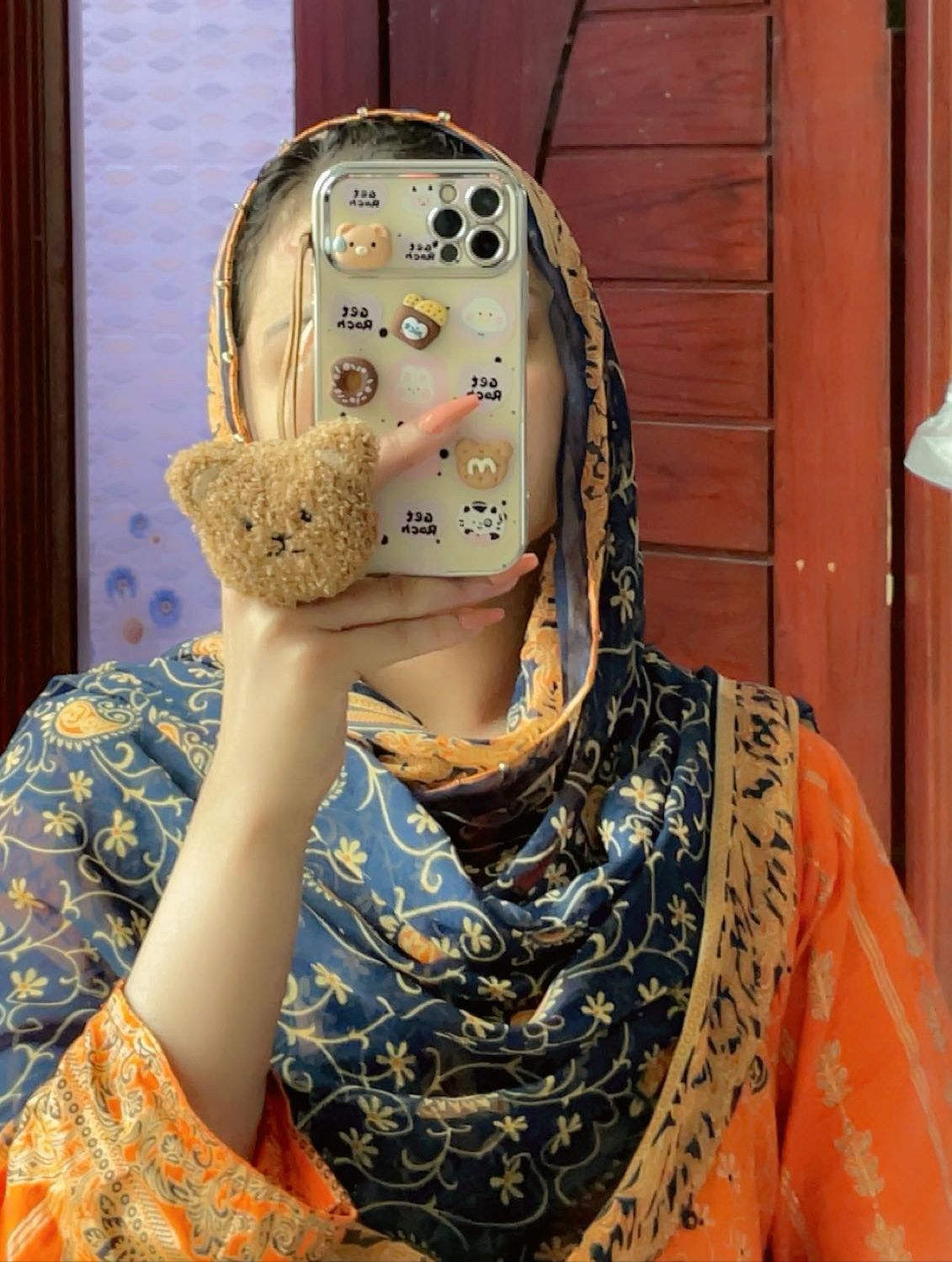 Electroplated Bear Furball Case (NEW)