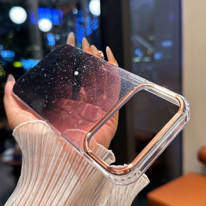 ✨Dual Black Shade Shimmer Case for iPhone 17 Series ✨