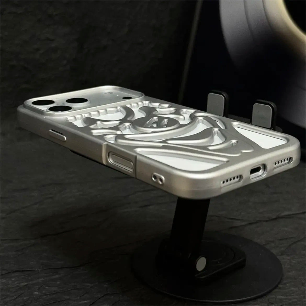 Clown Hollow Electroplated  Case (ORANGE-SILVER)