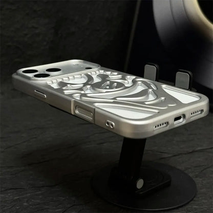 Clown Hollow Electroplated  Case (ORANGE-SILVER)