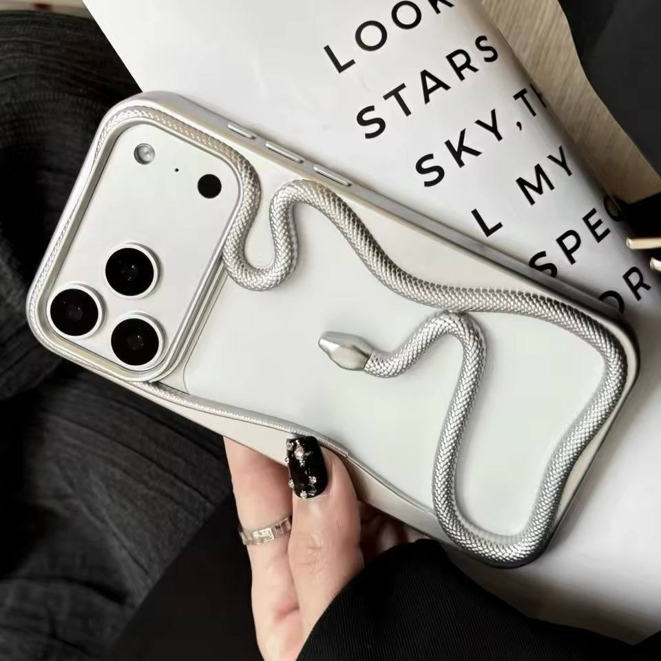 Electroplated Matte Snake Case! 🐍