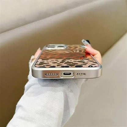 Cheetah Silver Plated Case (High Quality)