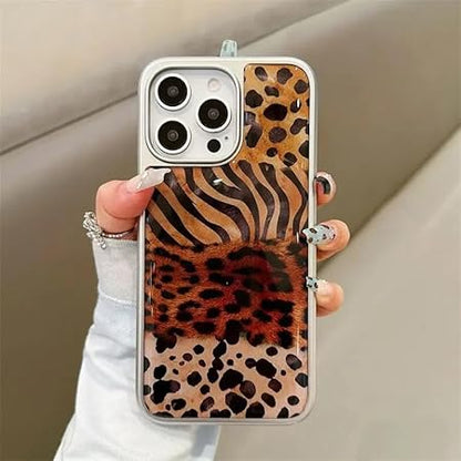Cheetah Silver Plated Case (High Quality)