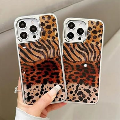 Cheetah Silver Plated Case (High Quality)