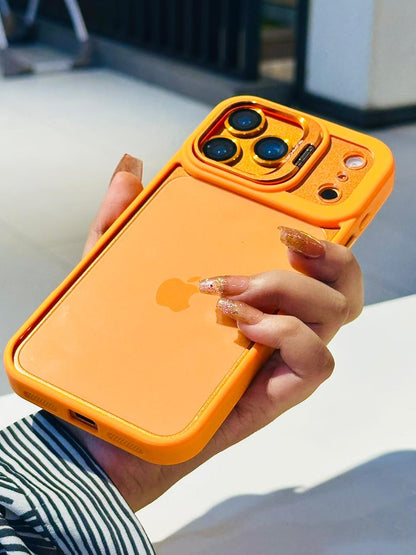 Bracket Stand Case With Camera Protection Lens