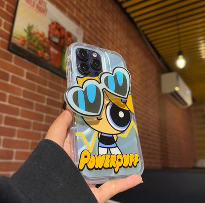 Power Puff Girls Case With Glasses