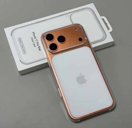 Apple White IC Case with Button and Animation 🔥