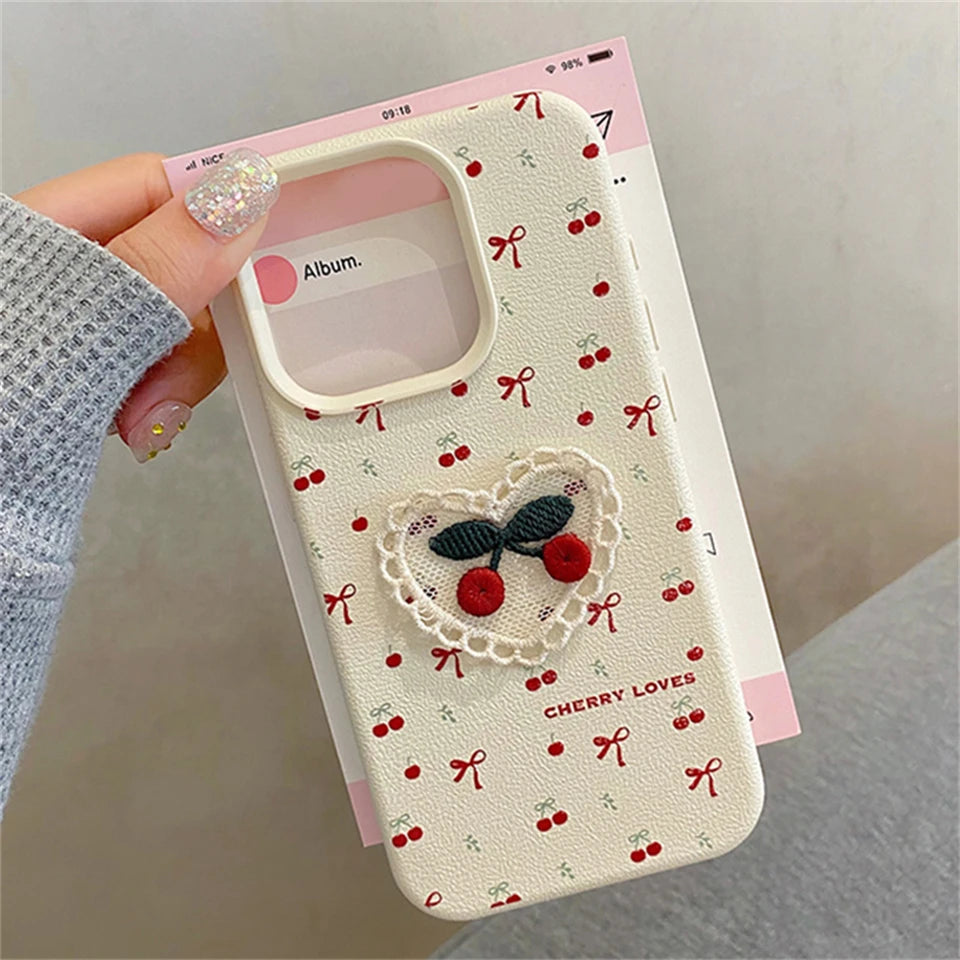 Red Cherry Love Case (NEW)