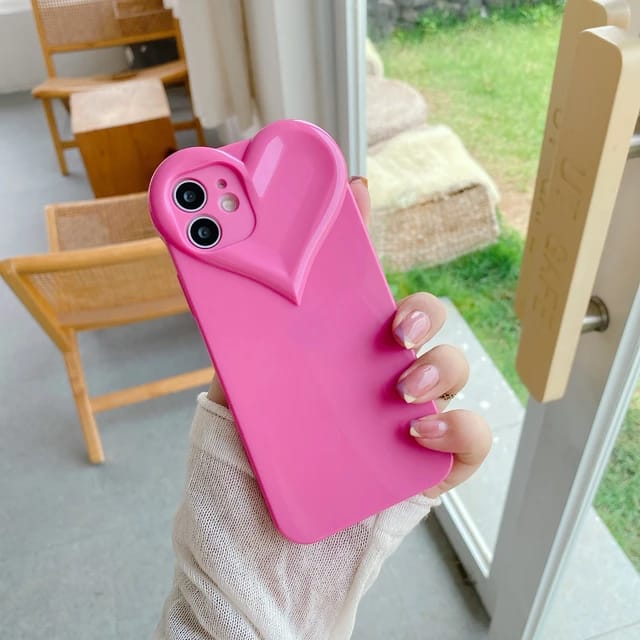 New Pink Heart Case