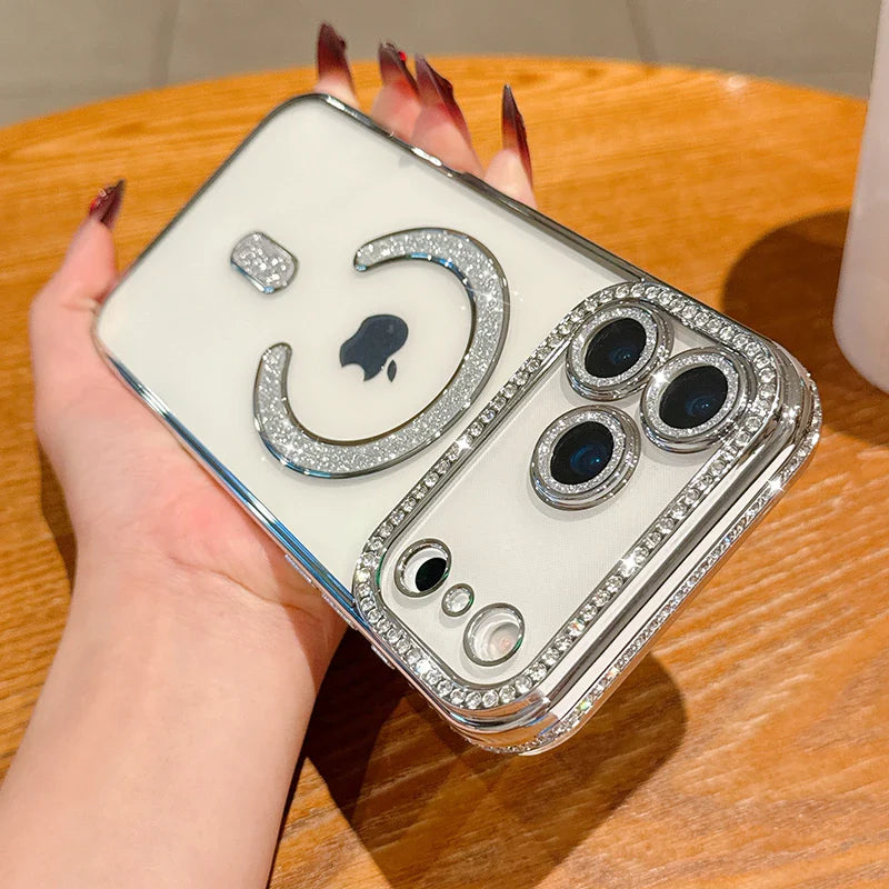 Magsafe Diamond Glitter Lens Case (NEW)