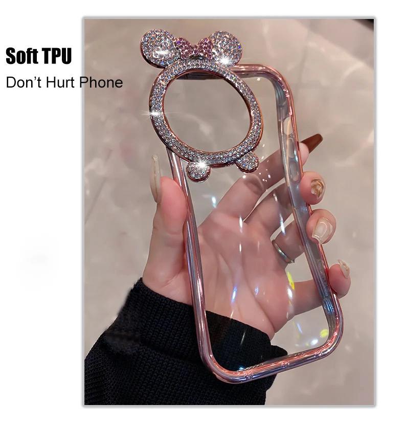 Glitter Ears Electroplated Case