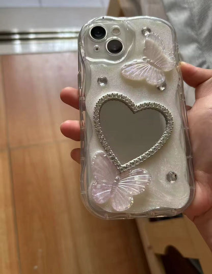 Small Heart Mirror Case (NEW)