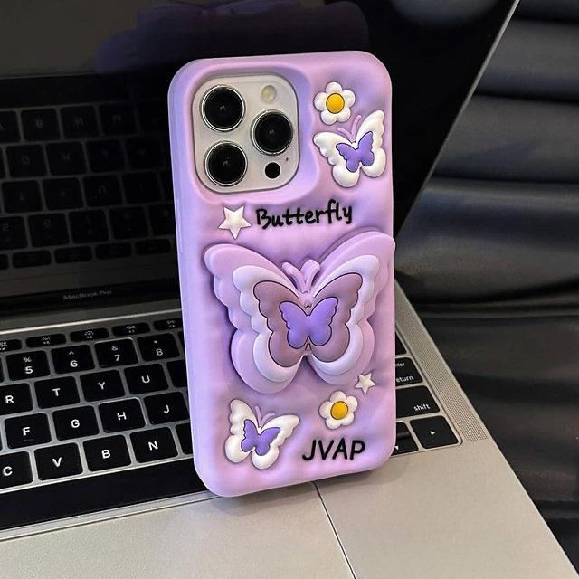 3D Butterfly Case With Holder (NEW)