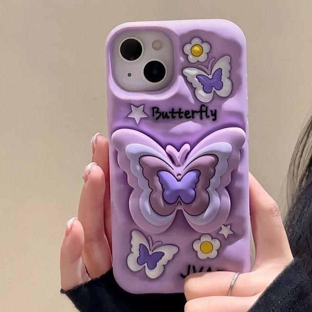 3D Butterfly Case With Holder (NEW)