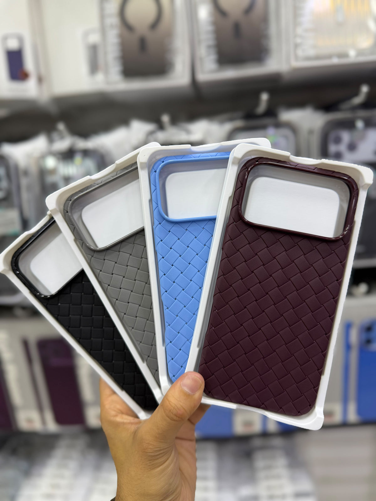 Woven Weave Breathable Premium Quality Grid Case