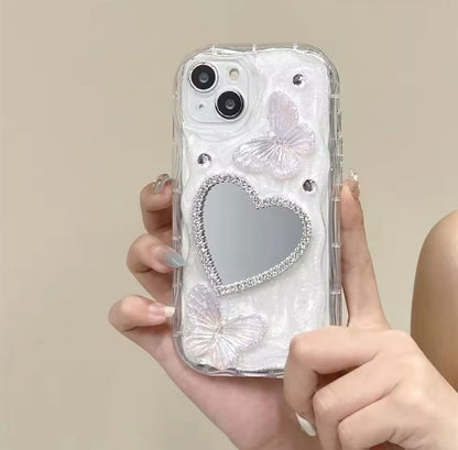 Small Heart Mirror Case (NEW)