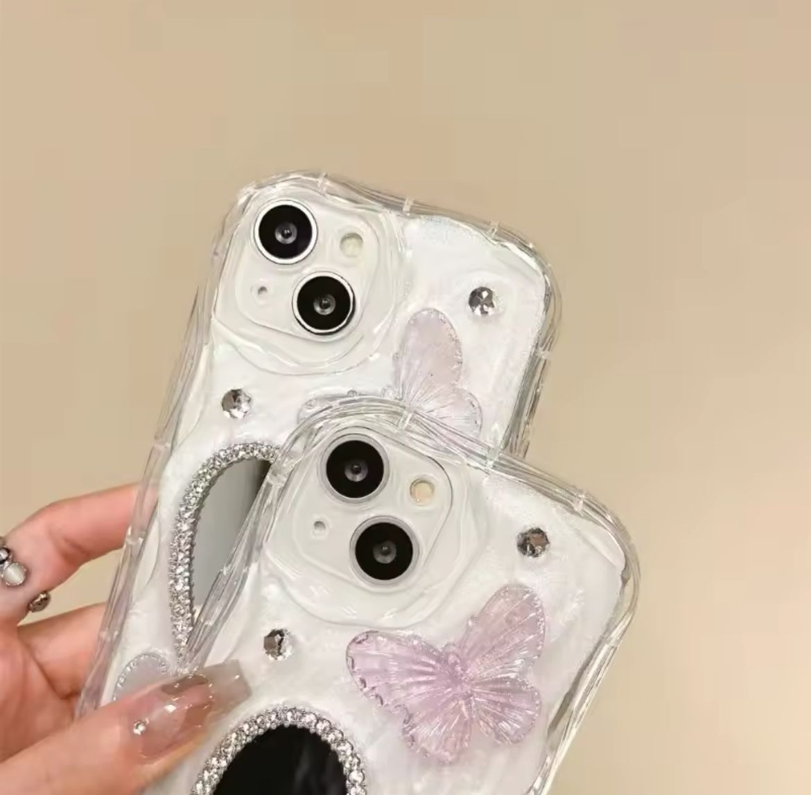 Small Heart Mirror Case (NEW)