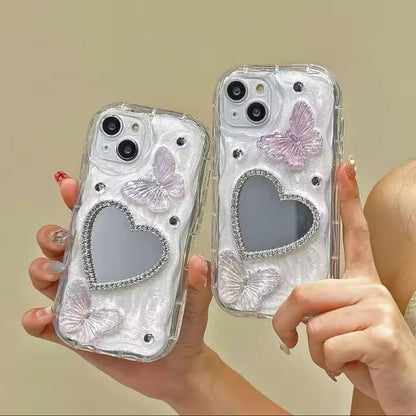 Small Heart Mirror Case (NEW)