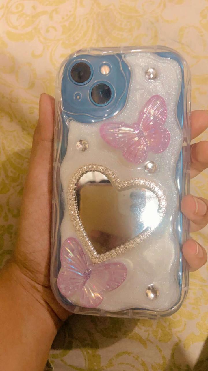 Small Heart Mirror Case (NEW)