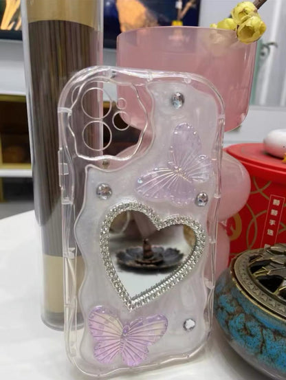 Small Heart Mirror Case (NEW)