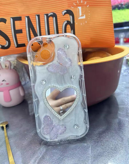 Small Heart Mirror Case (NEW)