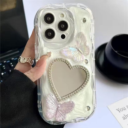 Small Heart Mirror Case (NEW)