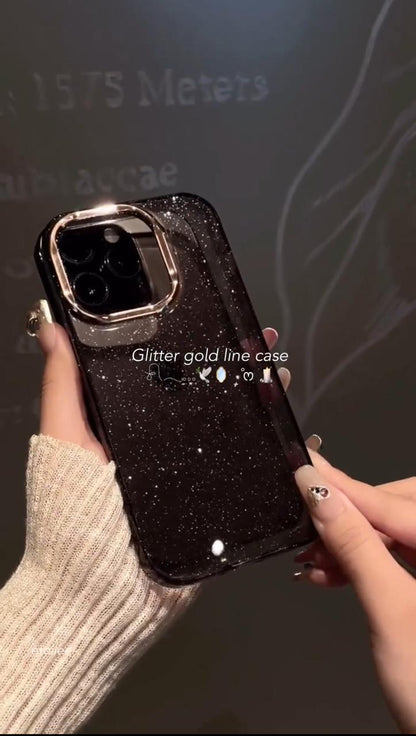 New Black Shimmer Glitter Case (NEW)