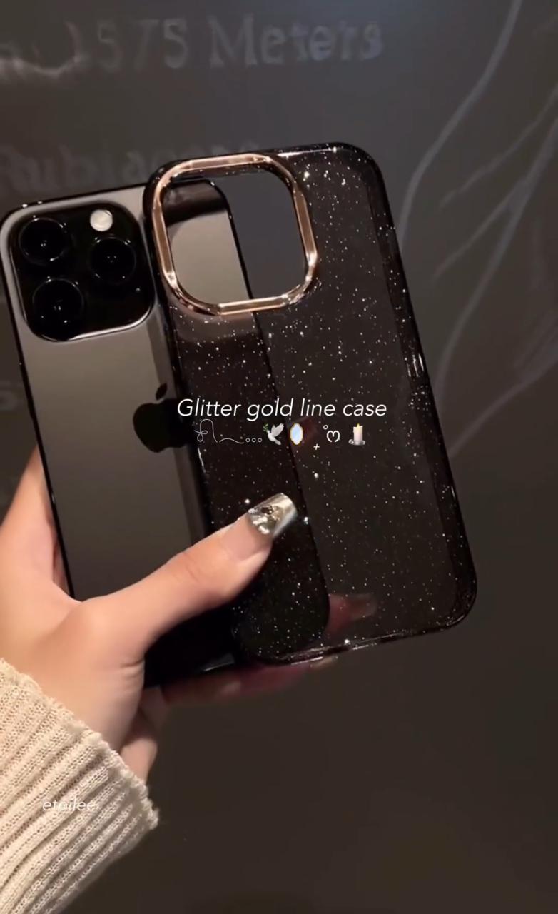 New Black Shimmer Glitter Case (NEW)