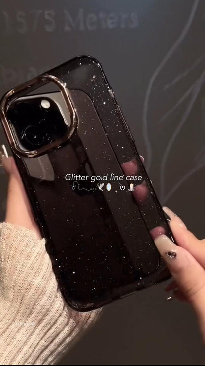 New Black Shimmer Glitter Case (NEW)