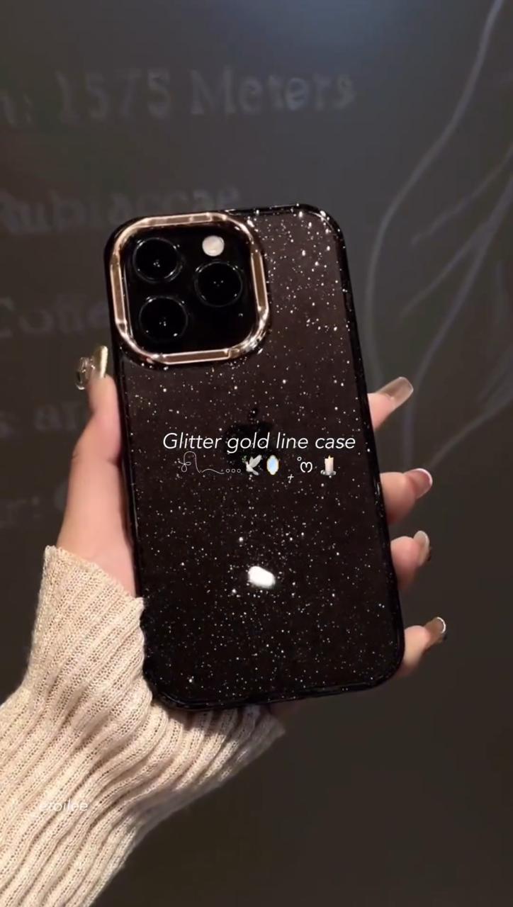 New Black Shimmer Glitter Case (NEW)