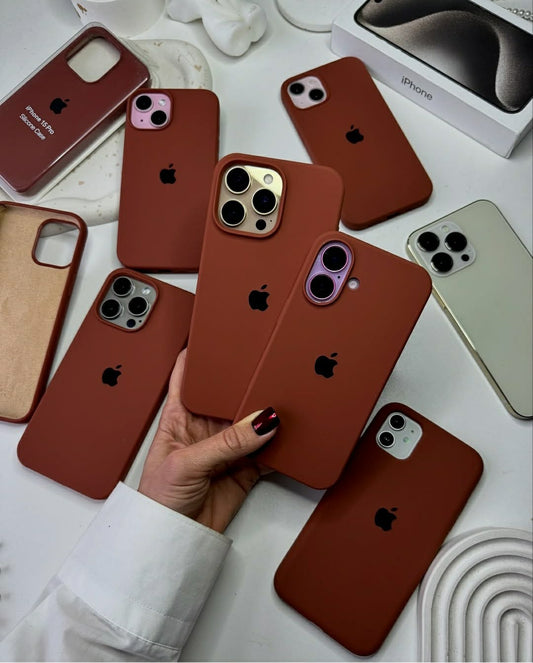 BROWN SILICON CASE