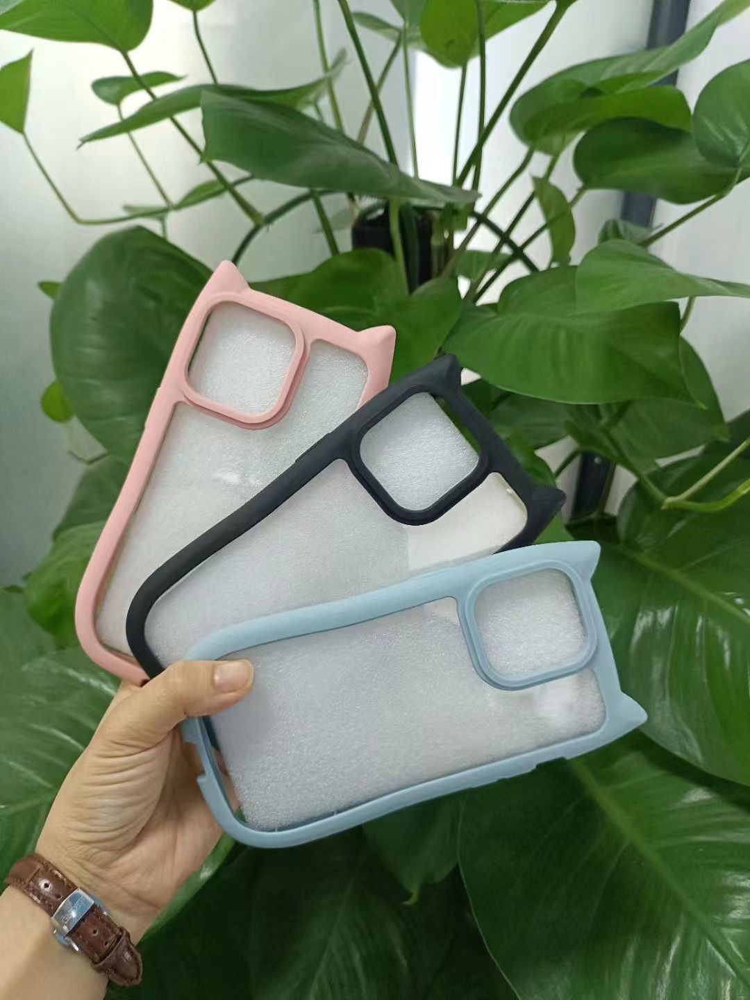 Cute Cat Ears Acrylic Case (NEW)