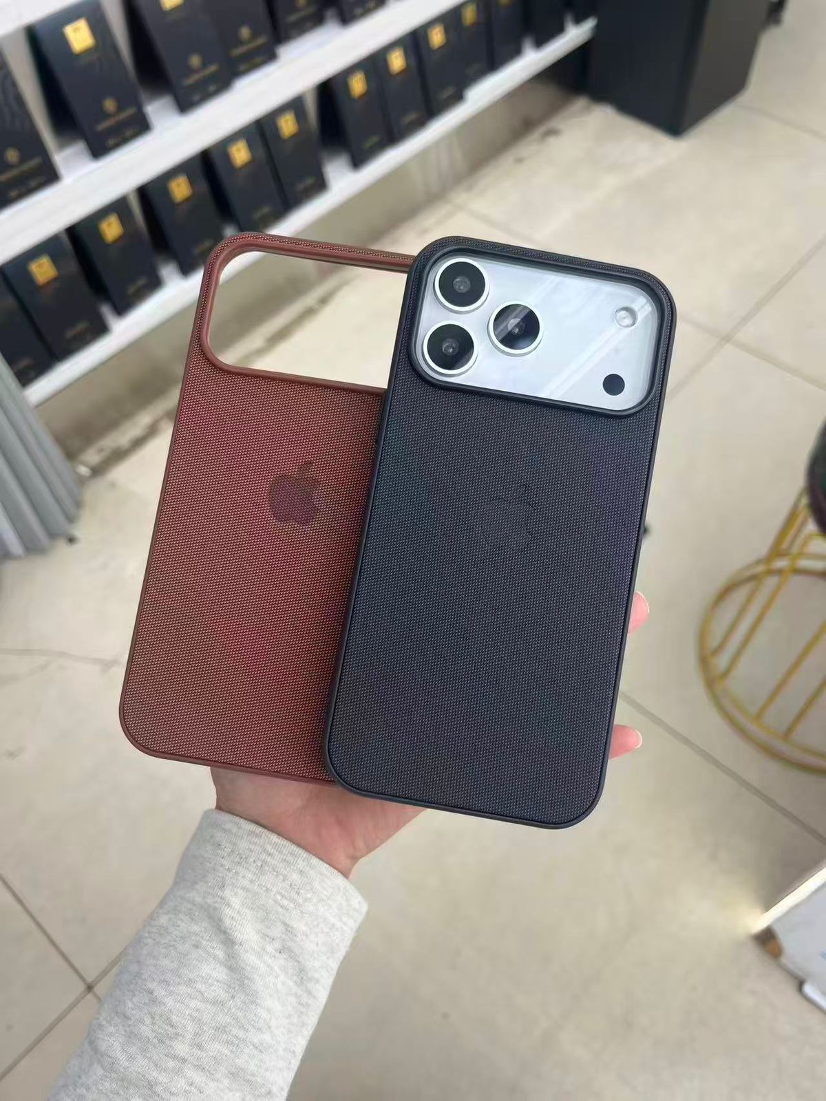 Tech Woven MagSafe Animation Case with Camera Control Button