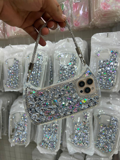 Luxury Crystal Rhinestone Handbag Case (NEW)