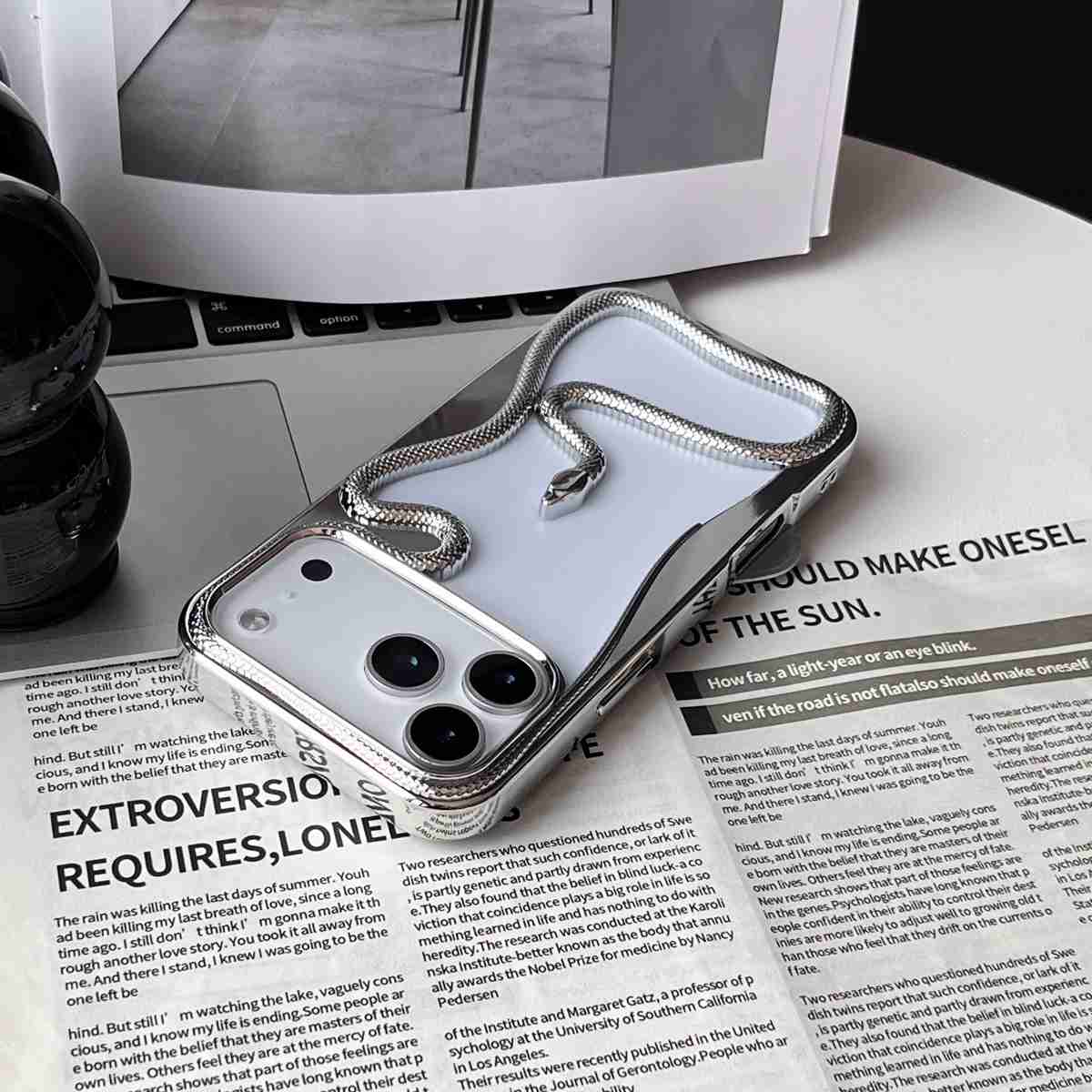 Electroplated Snake Case! 🐍