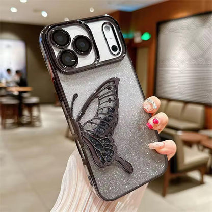 Shimmery Butterfly Glitter Case (Available in 6 colors)