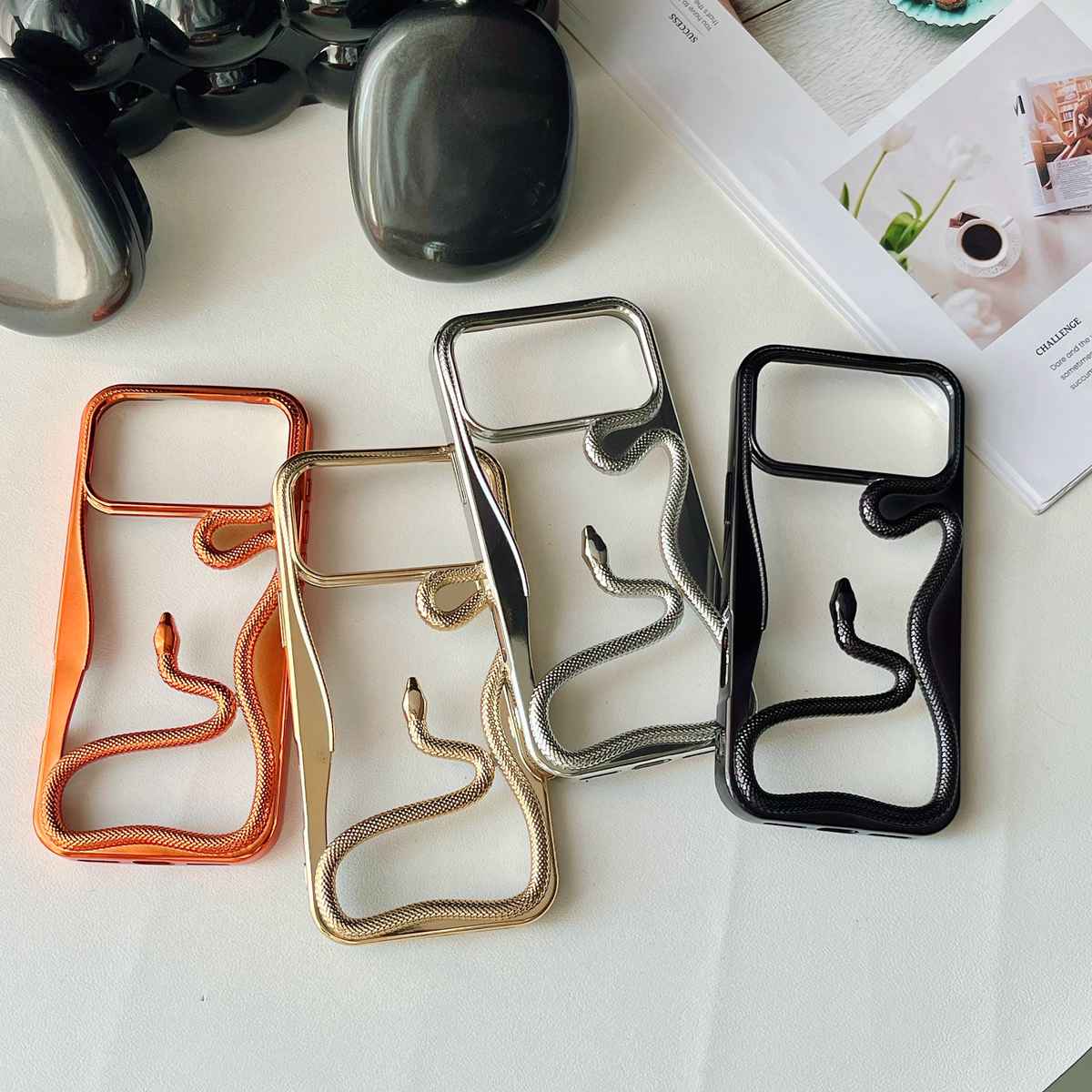 Electroplated Snake Case! 🐍