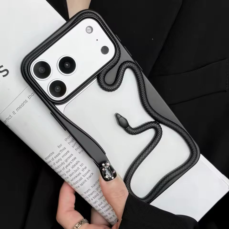 Electroplated Matte Snake Case! 🐍