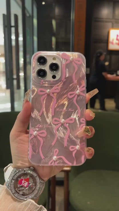 Pink Ribbon Bow Case (NEW)