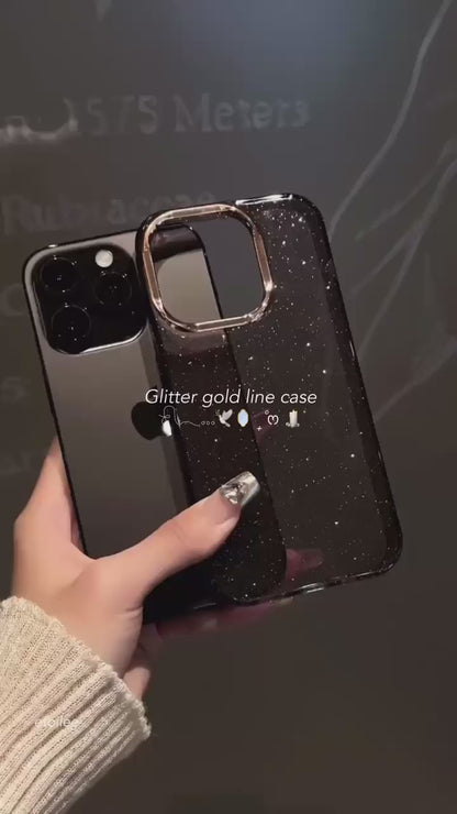 New Black Shimmer Glitter Case (NEW)