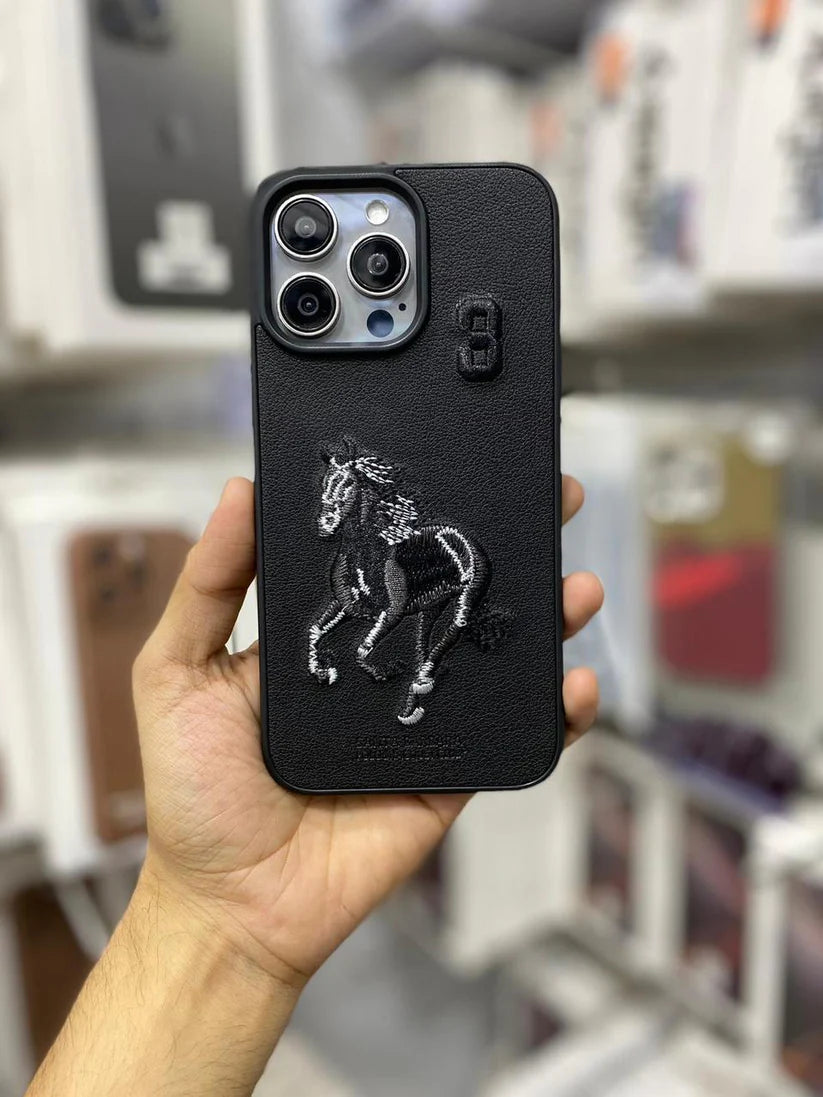 High Quality Embossed Jockey Case!